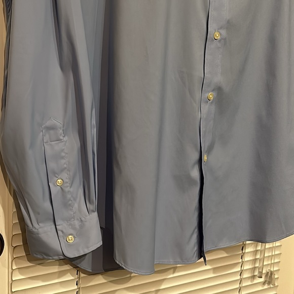 Ralph Lauren Blue Performance Stretch Wicking Button Down Shirt - Picture 3 of 8